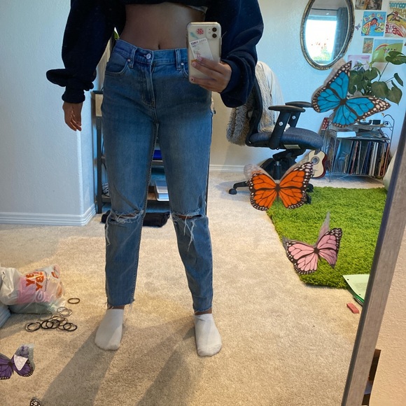 cute light blue jeans